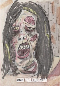 The Walking Dead Season 7, Matthew Buttich Artist Sketch Card 1/1 - Picture 1 of 2