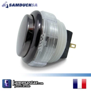 Crown / Samducksa SDB-202M Cherry - Arcade Push button - Gun Metal - Foto 1 di 4