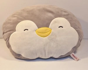Almohada de pingüino gris peluche suave - Adorable colección Miniso Life 42 cm - Imagen 1 de 6