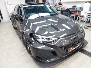Cofano cofano anteriore in fibra di carbonio adatto per AUDI 2021+ A3 S3 RS3 LMS - Foto 1 di 4