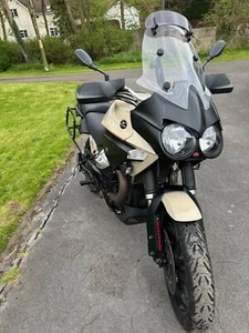 Moto Guzzi Stelvio 1200 NTX 8v 2011 GENUINE PANNIERS - Picture 1 of 9