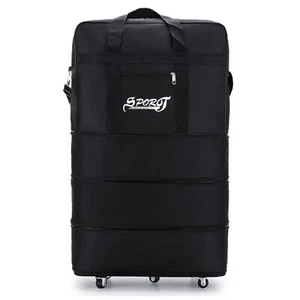 Expandable Travel Carry-on Luggage Rolling Spinner Suitcase Wheeled Duffle Bag - Picture 1 of 66