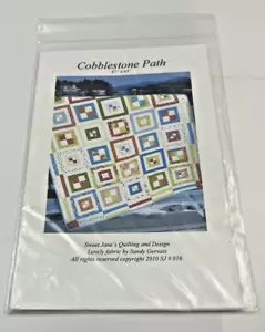 2010 Sweet Jane's Quilting and Design's Cobblestone Path Pattern New Old Stock - Picture 1 of 2