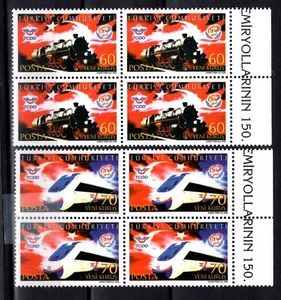Turkey 2006 trains MNH set X 4 - Picture 1 of 1