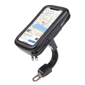 Motorcycle Handlebar GPS Navigation CellPhone Mount Holder Waterproof Bag Case - Picture 1 of 6