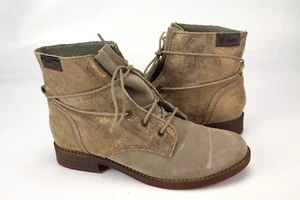 Botines mujer S. Oliver T.39 invierno beige TOP E 635 - Imagen 1 de 5
