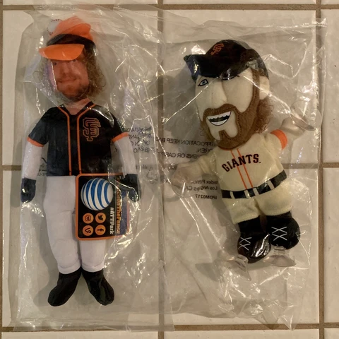 San Francisco Giants Hunter Pence Plush Gnome & Window Cling NEW UNOPENED Cover