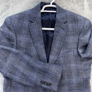 JOS A BANK blazer mens 40R jacket sport coat suit wool linen silk casual Jab - Picture 1 of 15