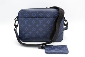 Louis Vuitton Duo Messenger Bag Monogram Shadow Leather Box & Dust Bag - Bild 1 von 24