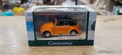 Volkswagen Beetle Coccinelle Cabriolet Cararama 1/43 - Photo 1/4