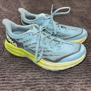 Scarpe da trail running HOKA ONE ONE Speedgoat 5 donna 8,5 blu giallo Vibram - Foto 1 di 6