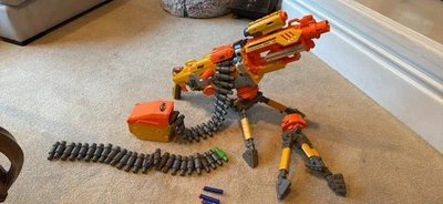 Nerf Vulcan EBF-25 Machine Gun Blaster – Belt Fed – Complete Kit! - Image 1 of 3