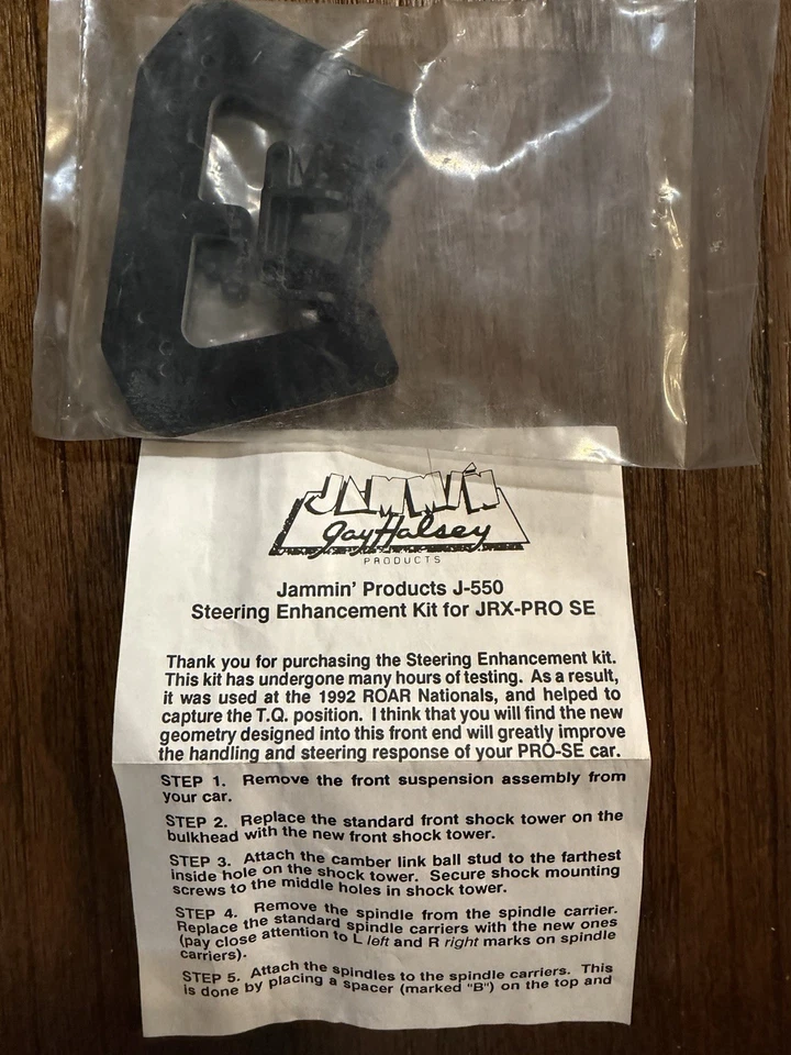 Nuevo kit de mejora de dirección Jammin Jay Losi JEX Pro Se J550 Foto 1 de 1