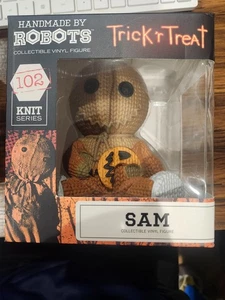 Handmade by Robots Strickserie Trick 'r Treat Sam #102 5" (brandneu im Karton) - Bild 1 von 4