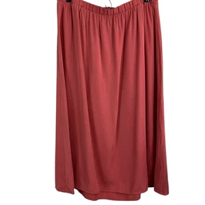 Antigua Falda Midi Azul Marino Para Mujer Talla Grande Sólida Lo último Peppa Escama Informal Fiesta Iglesia - Imagen 1 de 11