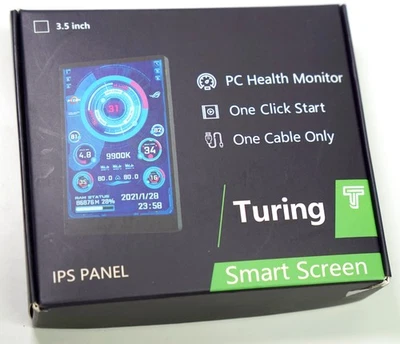 Monitor Turzx Turing IPs Panel Pantalla Inteligente 3.5 Pulgadas Foto 1 de 3