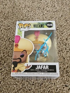 Jonathan Freeman Signed Funko POP Disney Aladdin Jafar 1519 Autographed OC COA - Picture 1 of 7