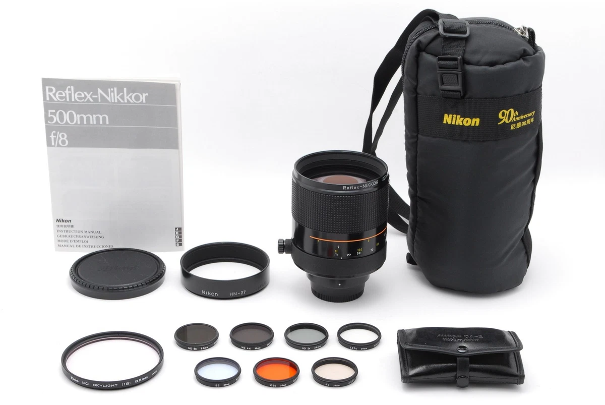 Nikon Reflex-NIKKOR 500mm 1:8 レンズフード付き Nikon Reflex-NIKKOR