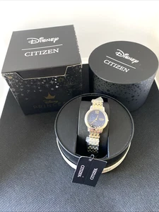 Reloj Citizen Mujer Disney Ariel Eco-Drive Plateado Dorado 30MM EX1499-50W - Imagen 1 de 17