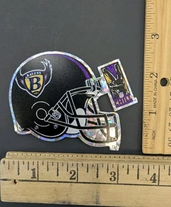 Vintage NFL Football Holographic Sticker Aufkleber 1996 Ravens  - Bild 1 von 1
