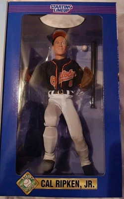 VINTAGE KENNER CAL RIPKIN JR 1997 STARTING LINEUP FIGURE ORIOLES HOF NIB SEALED  - Image 1 of 4