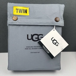 UGG Twin Sheet Set Alahna Chambray Kühltechnologie für ganzjährigen Komfort - Bild 1 von 4