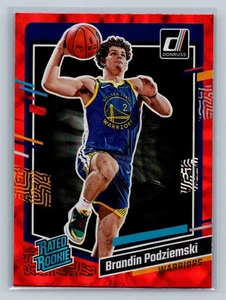 2023-24 Donruss #249 Brandin Podziemski Red - Picture 1 of 2