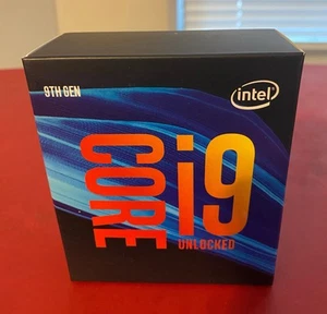 8-rdzeniowy procesor Intel Core i9-9900K 3,6 GHz BX806849900K LGA1151 NOWY ZAPIECZĘTOWANY - Zdjęcie 1 z 2
