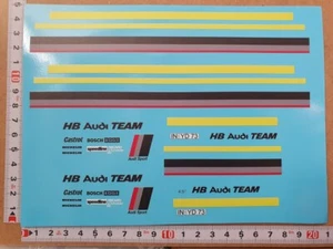 DECALS 1/24 VOLKSWAGEN VW LT35 " AUDI HB TEAM " - COLORADO MC24015 UV - Picture 1 of 1