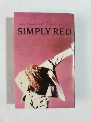 SIMPLY RED - 'A New Flame' Cassette Tape Album 1989 WEA RECORDS - Image 1 of 4