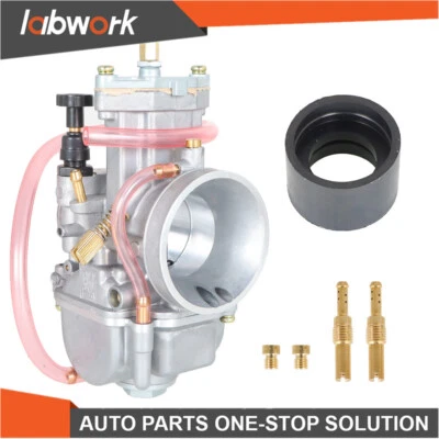 Carburador Labwork PWK 34 Air Strike para Suzuki Kawasaki Honda ATV Quad Bike Foto 1 de 4