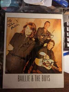 BAILLIE & THE BOYS AUTOGRAPHED BY ALL BAND MEMBERS 8 X 10 GLOSSY COLOR PICTURE - Picture 1 of 12