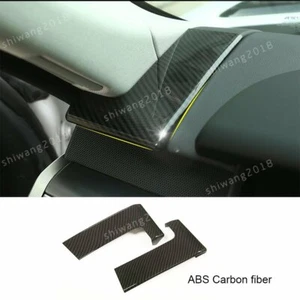 Cubierta de decoración lateral del tablero para Land Rover Range Rover Sport 2014-17 fibra de carbono - Imagen 1 de 12