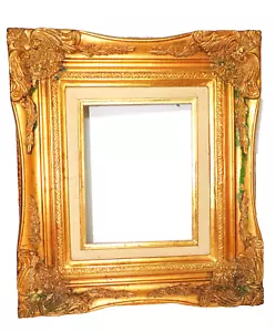 Schöner alter vergoldeter Holzrahmen. 44x39cm - Bild 1 von 3