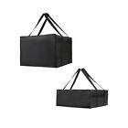 Food Pizza Delivery Bag Hot Cold Food Storage Carrying Case for Takeaway