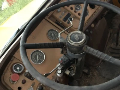  Columna de dirección Ford Louisville L8000 L900 montaje completo 1973-1986 negro Foto 1 de 2