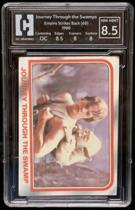 1980 Topps Star Wars Empire Strikes Back #60 Journey Through The Swamp HCGS 8.5 - Bild 1 von 2