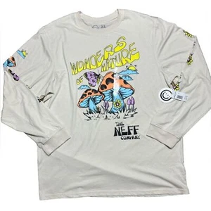 NWT NEFF Wonders Of Nature Natural Graphic Long Sleeve Shirt X-Large - Picture 1 of 6
