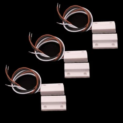 3X Magnetic Switch Normally Open Closed NC NO Door Alarm Window Security Sensor - Image 1 of 4