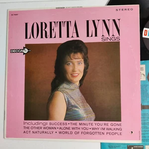 Loretta Lynn Sings LP USA 1960s EX/VG++ 1st lp Great Copy!1 - Imagen 1 de 5