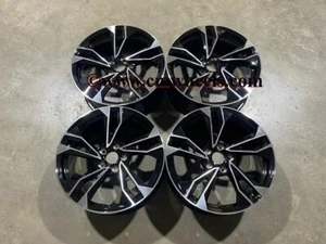 20" x4 2021 S5 Performance Style Alloy Wheels Gloss Black Machined Audi A4 A6 A8 - Picture 1 of 10