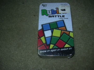 University Games Rubik's Battle Card Game Tin Sealed New - Picture 1 of 1