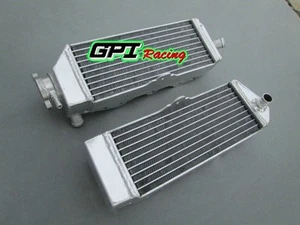 Aluminum Radiator FOR Suzuki RM250 RM 250 K/L 1988 1989 1990 88 89 90 R&L - Picture 1 of 3