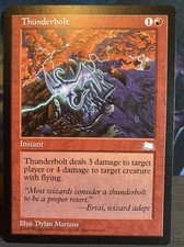 MTG Thunderbolt Weatherlight  X 4 NM