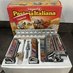 Imperia Pasta Italiana Macchina per Pasta Ravioli Spaghetti - Completo di scatola - Foto 1 di 14