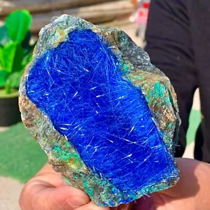 340g Rare Malachite Cave Specimens Containing Magnesite Crystal Minerals - Picture 1 of 15
