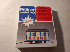 Preiser 3.0601 - Wohnwagen - Zirkus Krone - unbespielter Bausatz - Bild 1 von 4