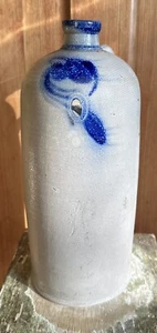 12" Antique Westerwald German Salt Glazed Stoneware Jug/Pitcher farmhouse chic - Picture 1 of 12