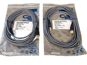 C2G Cables to Go Gold Ultima USB 2.0 A B Male Camera Printer Cable 16' 5m 29144 - Picture 1 of 11