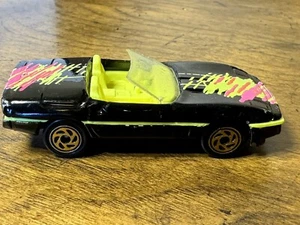 Chevrolet Corvette 1987 vintage Matchbox negro - Imagen 1 de 5